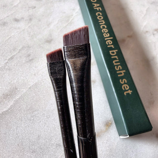 Close-up of the Sharp AF angled, dense brush tips